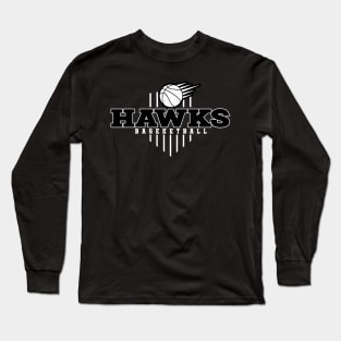 Vintage Pattern Hawks Sports Proud Name Classic Long Sleeve T-Shirt